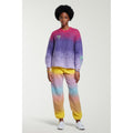 Pull Mohair Degrade Hand Embroidered
