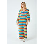 Robe Rainbow Beaded Fringe
