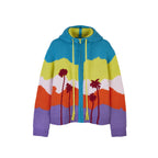 Veste Hand-Embroidered Palm Tree Hooded