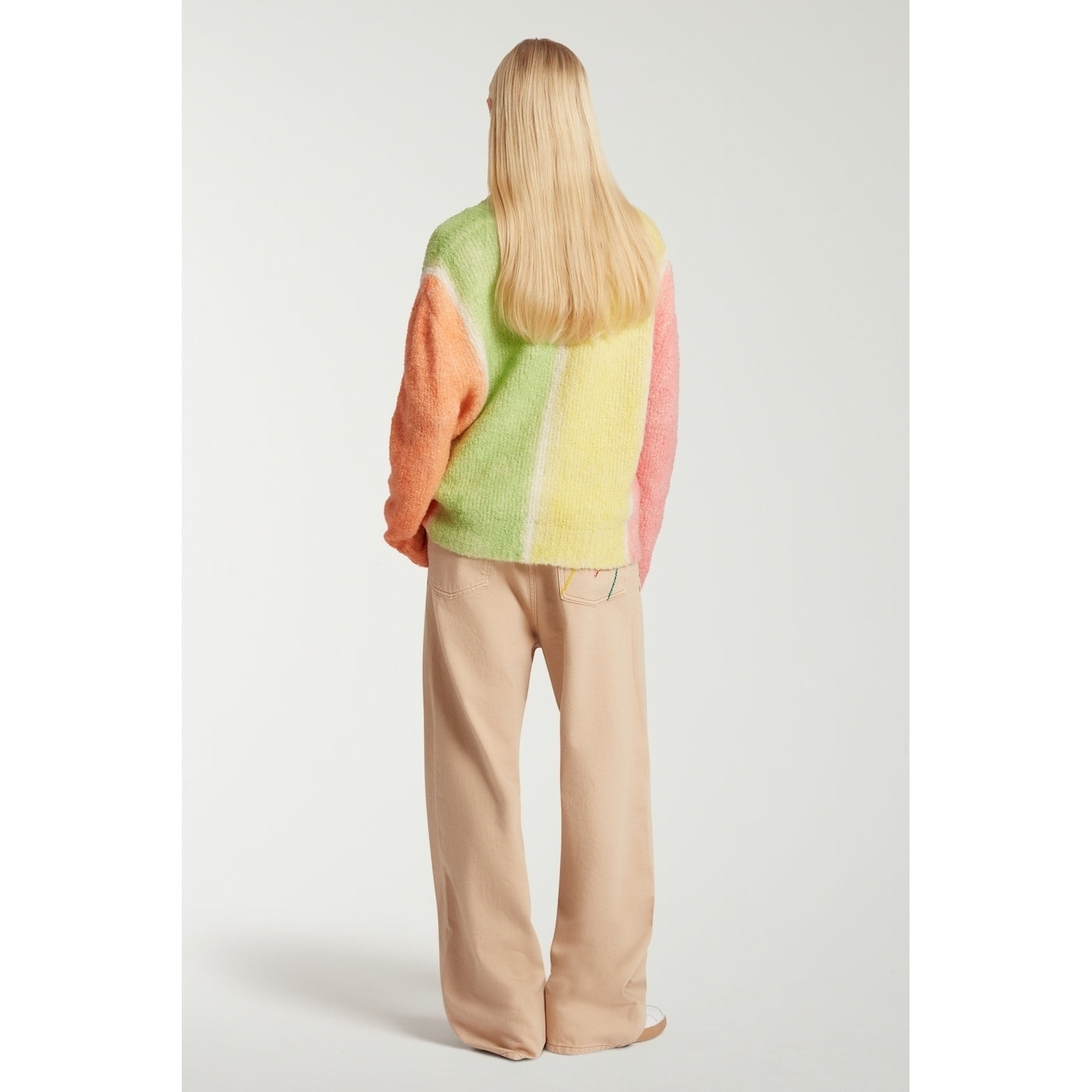 Cardigan Hand Painted Ombre