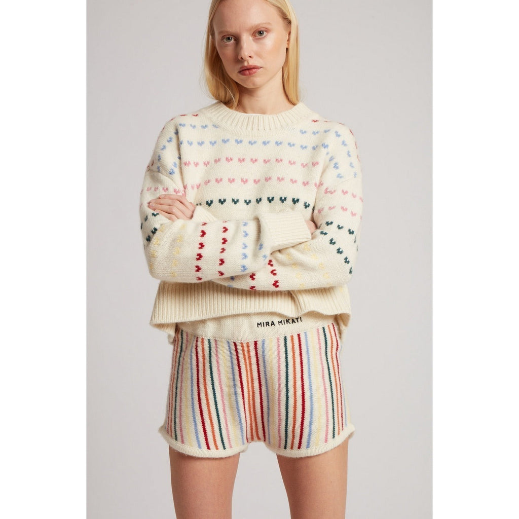 Pull Heart Intarsia