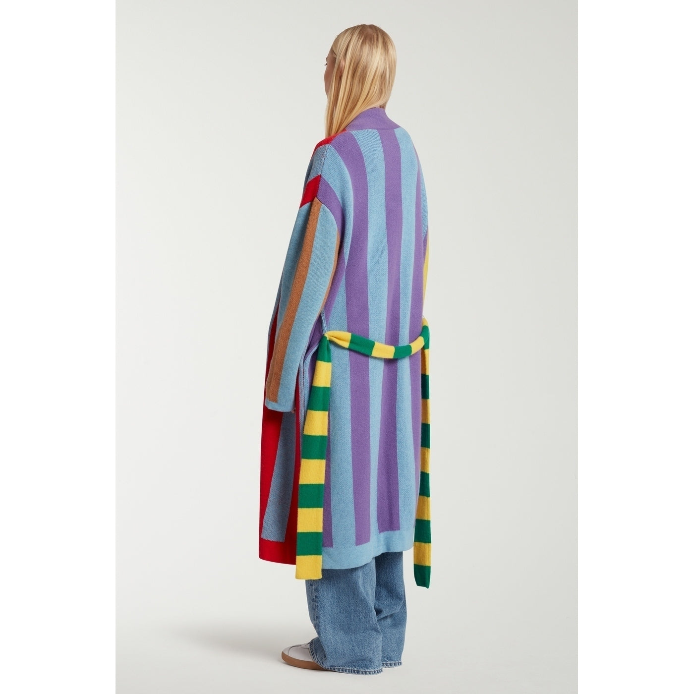 Cardigan Colorblock Stripe