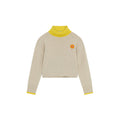 Pull With Embroidered Flower