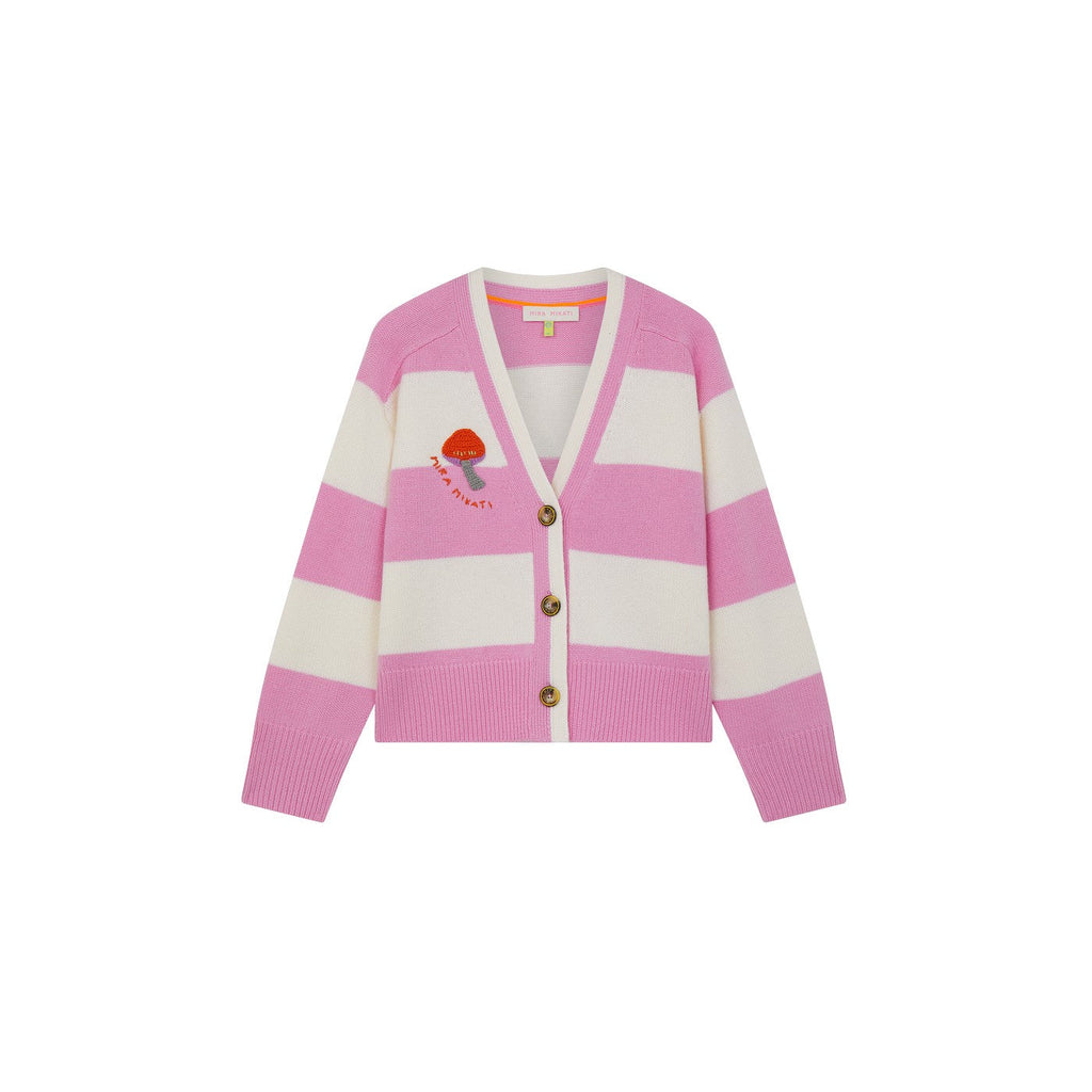 Cardigan Embroidered Mushroom