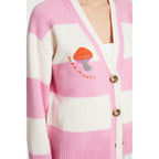 Cardigan Embroidered Mushroom