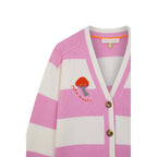 Cardigan Embroidered Mushroom
