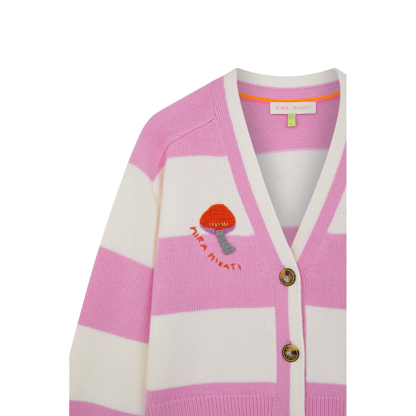 Cardigan Embroidered Mushroom