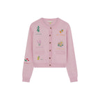 Cardigan Embroidered Tea