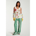Topted Vest With Crochet Patches