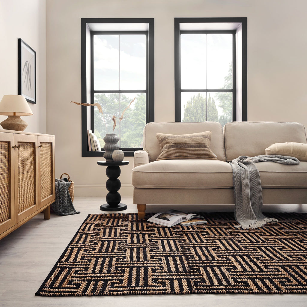 Meander - Tapis En Jute