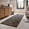 Meander - Tapis En Jute De Couloir