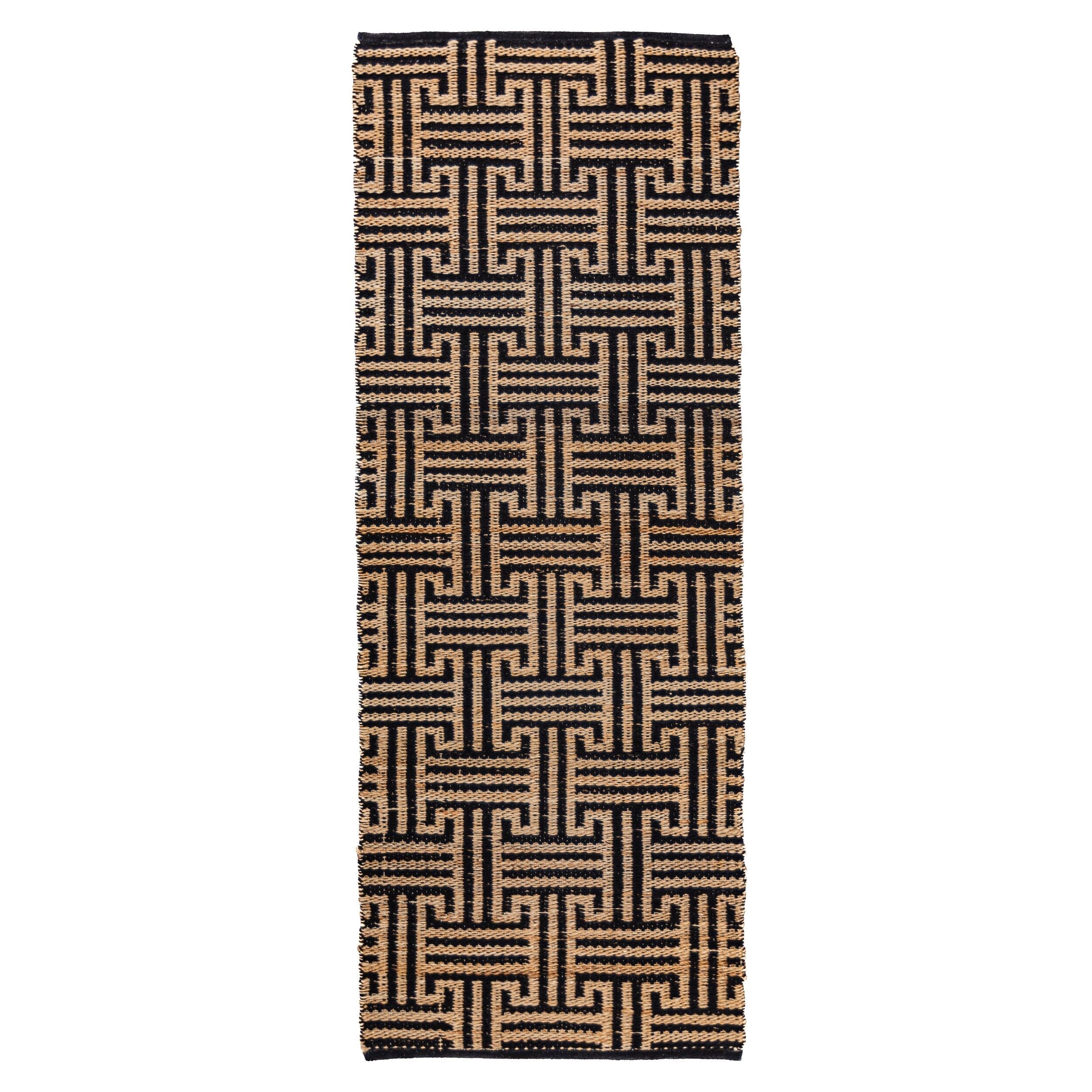 Meander - Tapis En Jute De Couloir