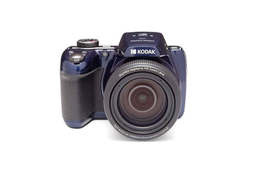 Appareil Photo Bridge Pixpro Az528 - Zoom Optique 52X - Midnight Blue - Carte SD & Housse Offertes - Kodak