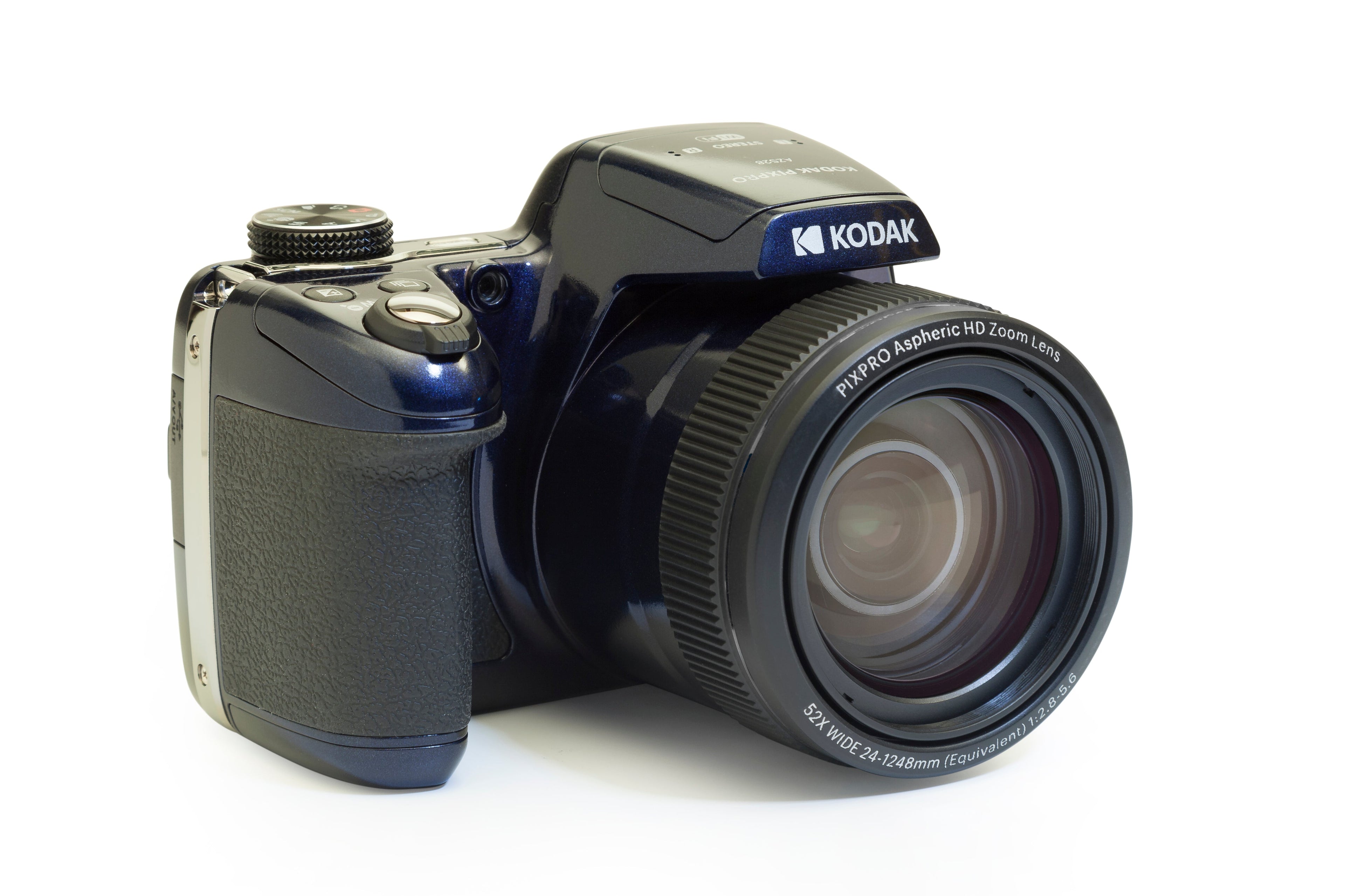 Appareil Photo Bridge Pixpro Az528 - Zoom Optique 52X - Midnight Blue - Carte SD & Housse Offertes - Kodak