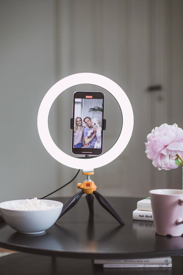 Ring Light Pour Selfie Sl001 - Blanc - Kodak