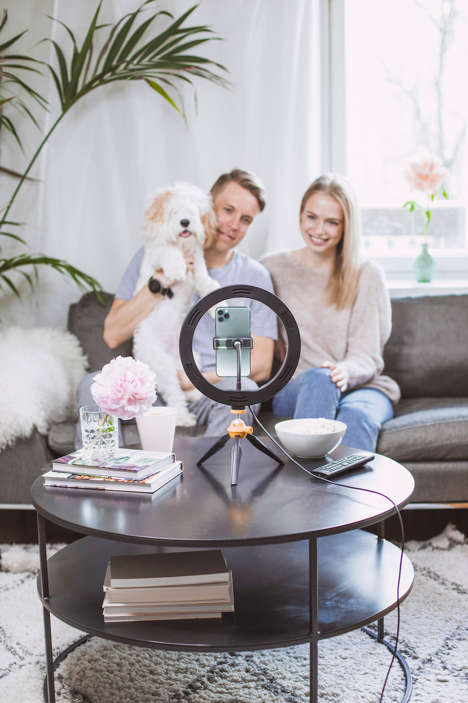 Ring Light Pour Selfie Sl001 - Blanc - Kodak