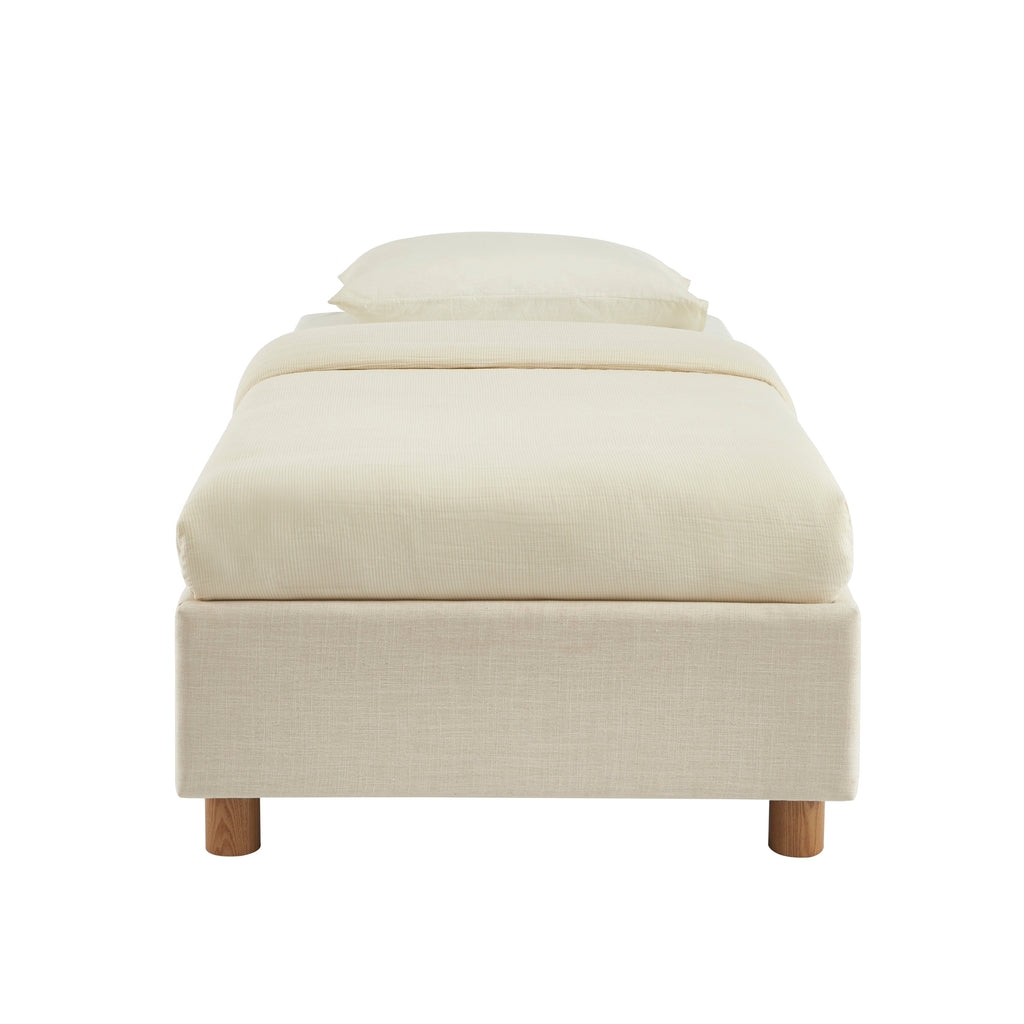 Korall - Lit Enfant - Tissu - Beige Lin