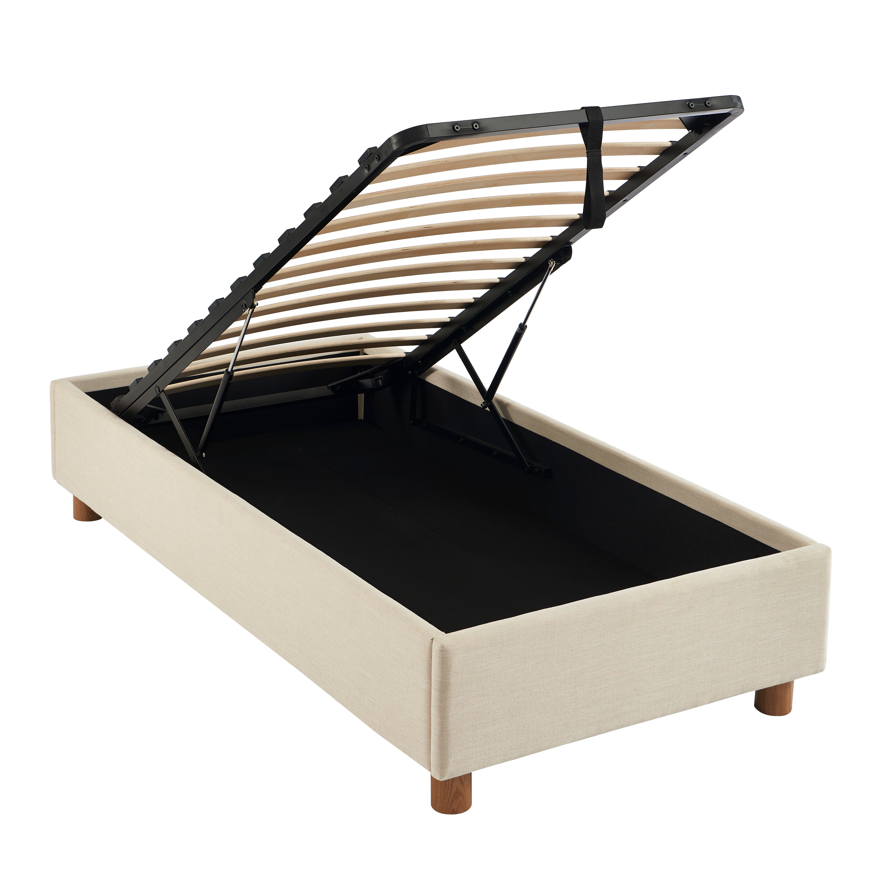 Korall - Lit Enfant - Tissu - Beige Lin