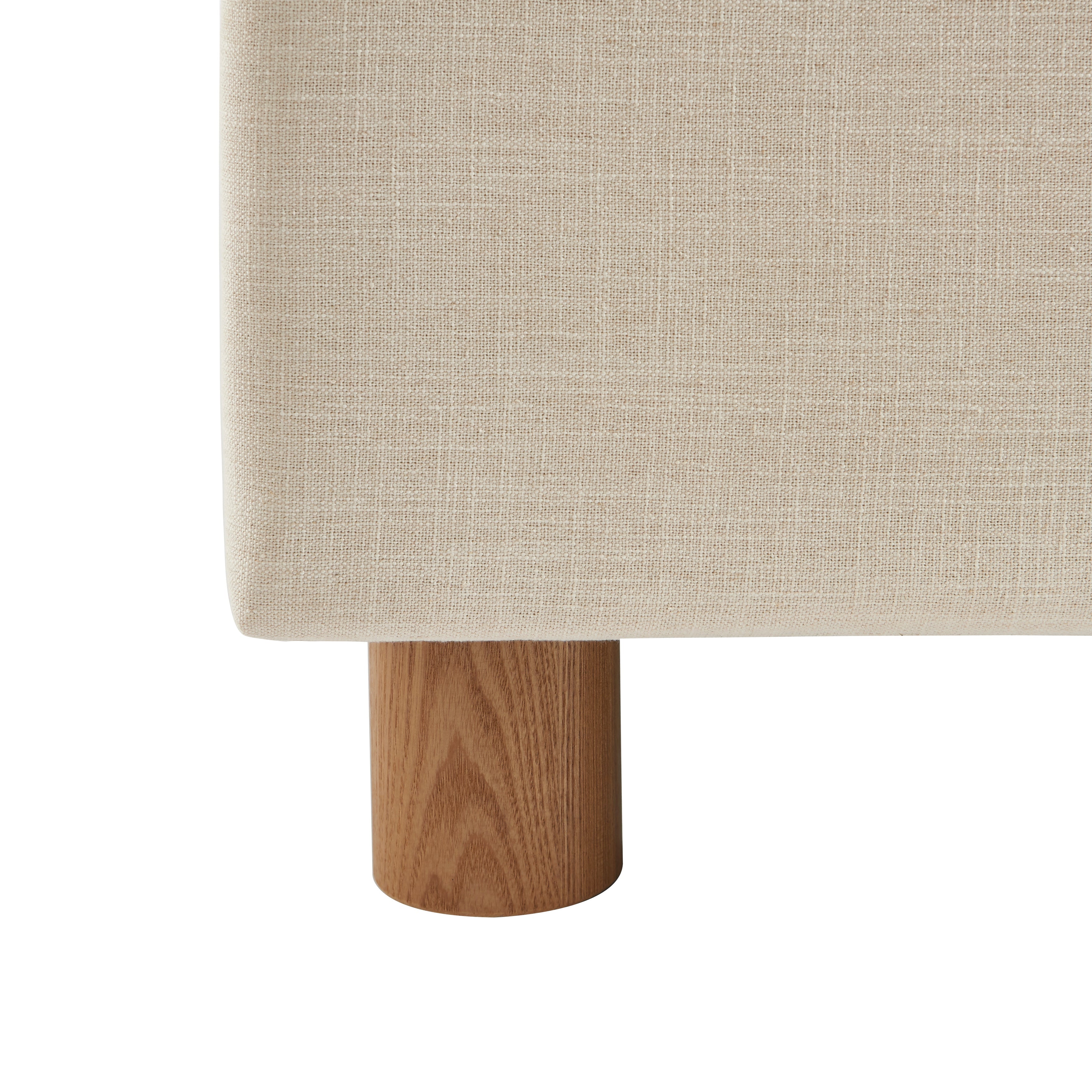 Korall - Lit Enfant - Tissu - Beige Lin