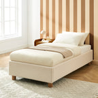 Korall - Lit Enfant - Tissu - Beige Lin
