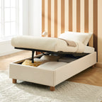 Korall - Lit Enfant - Tissu - Beige Lin