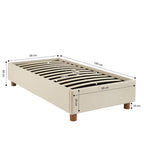 Korall - Lit Enfant - Tissu - Beige Lin
