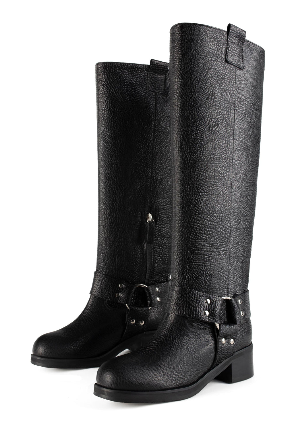 Bottes Biker Gang - Noir
