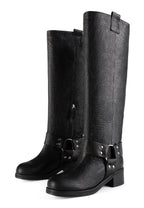 Bottes Biker Gang - Noir
