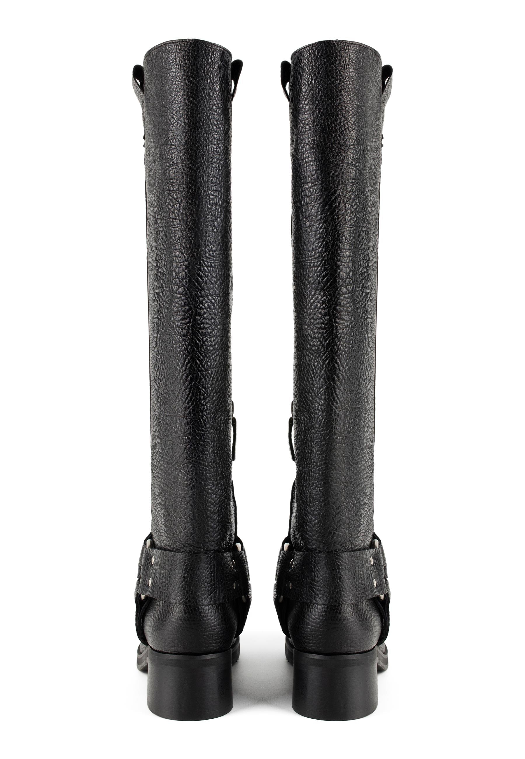 Bottes Biker Gang - Noir