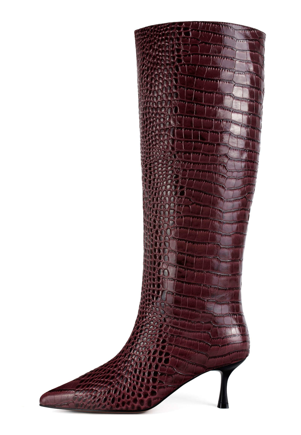 Bottes Somebody Told Me - Burgundy
