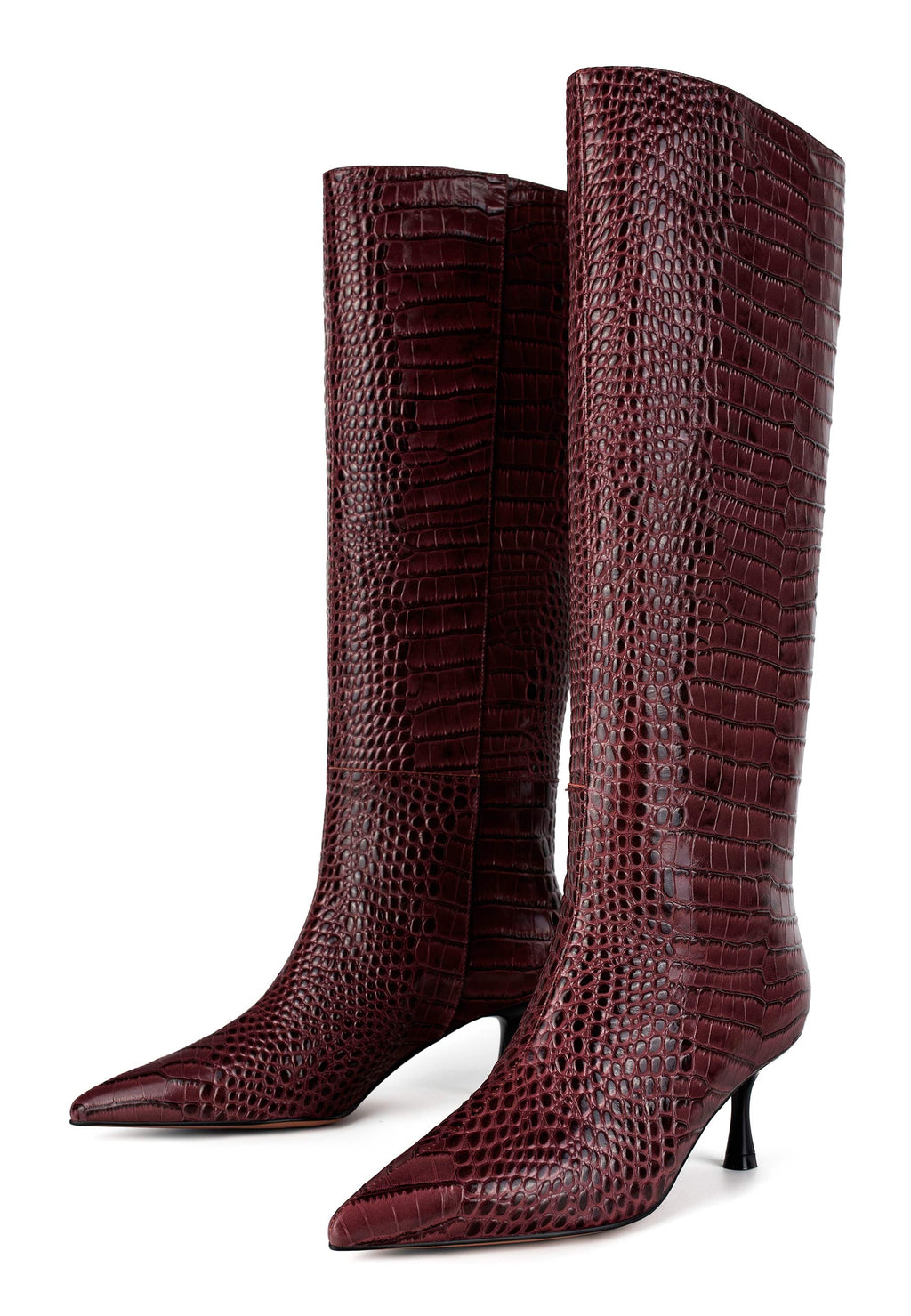 Bottes Somebody Told Me - Burgundy