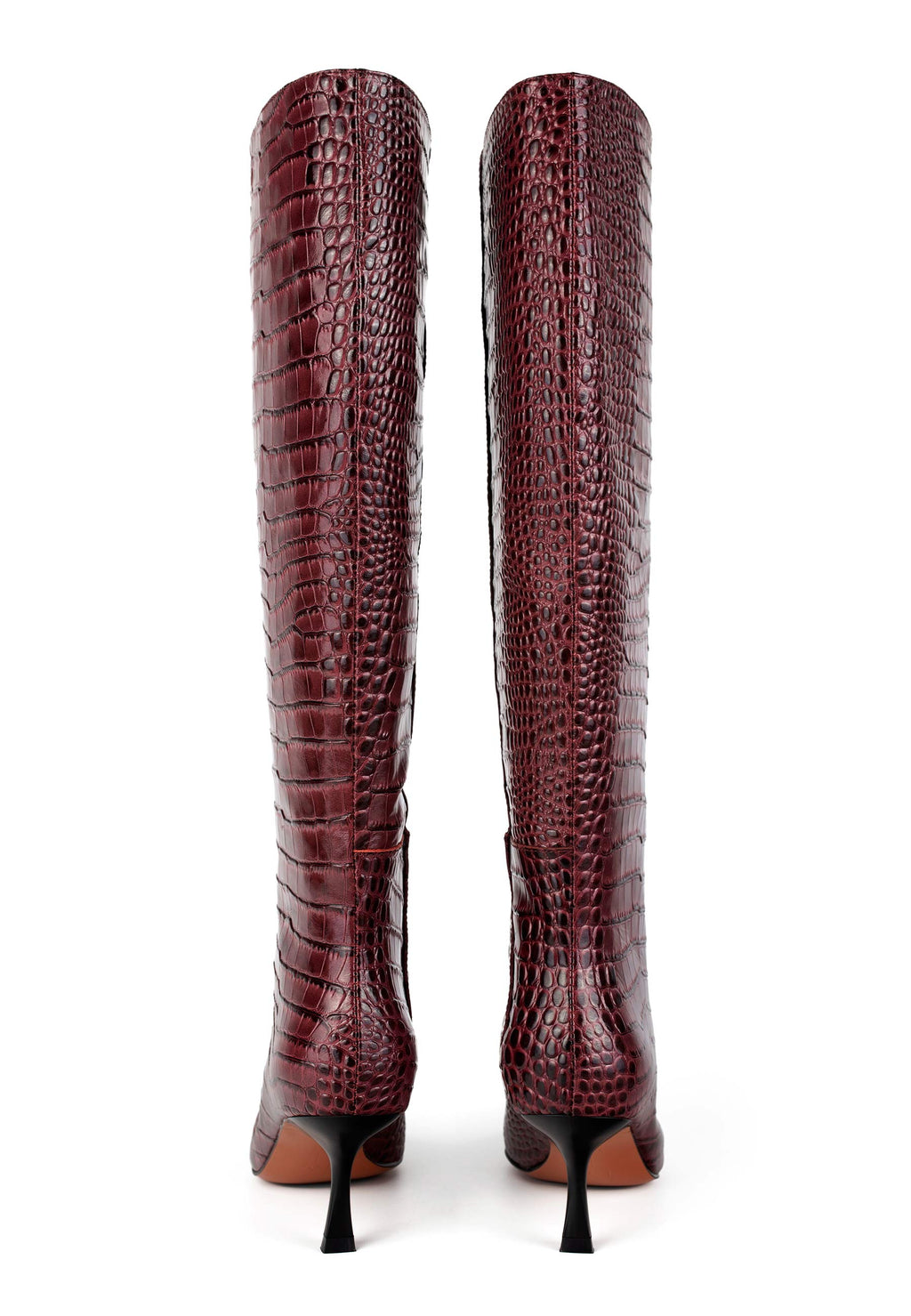 Bottes Somebody Told Me - Burgundy