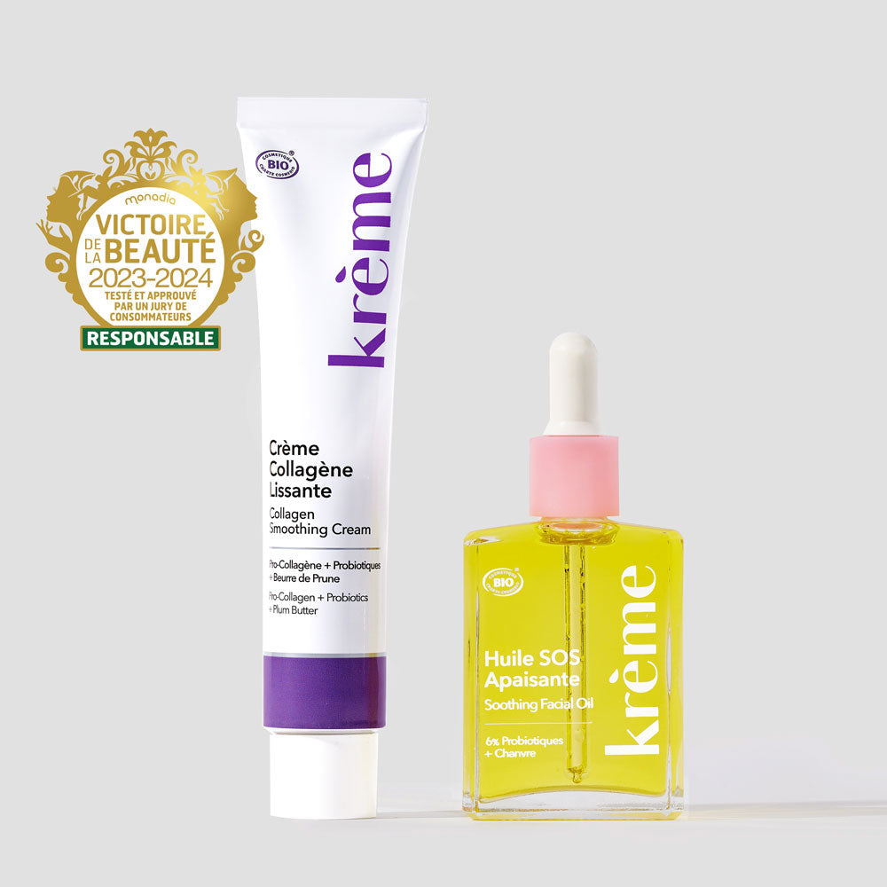 crème huile anti rides teint terne