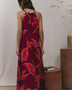 Robe Longue Kristen - Pivoine