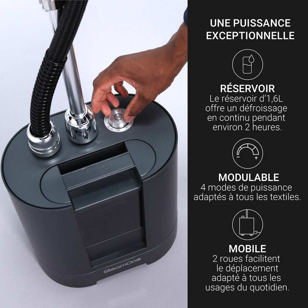 Steamer Vertical - Dualys 2 - Titanium