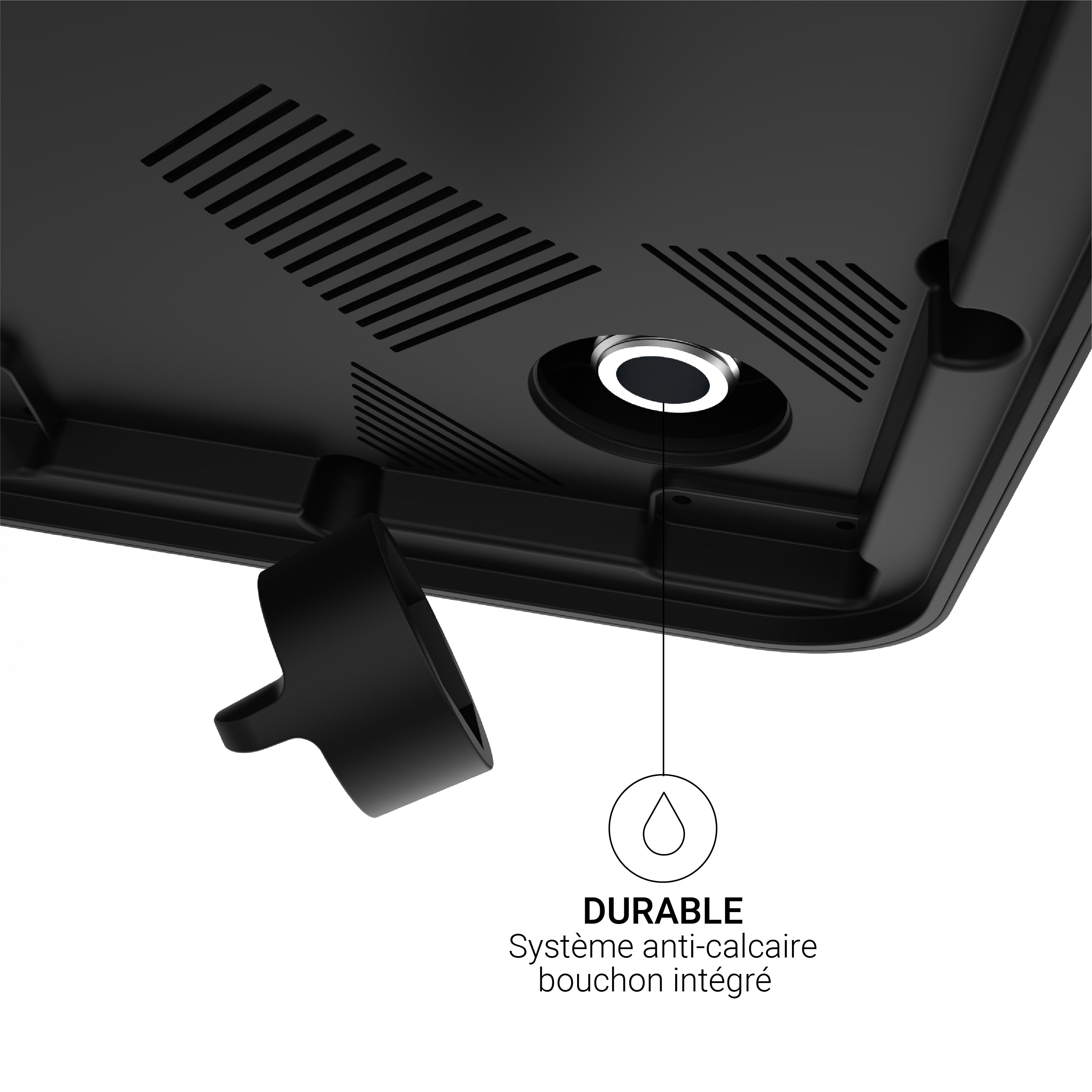 Steamer Vertical - Dualys 2 - Titanium