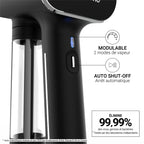 Steamer Portatif - Karl - Noir