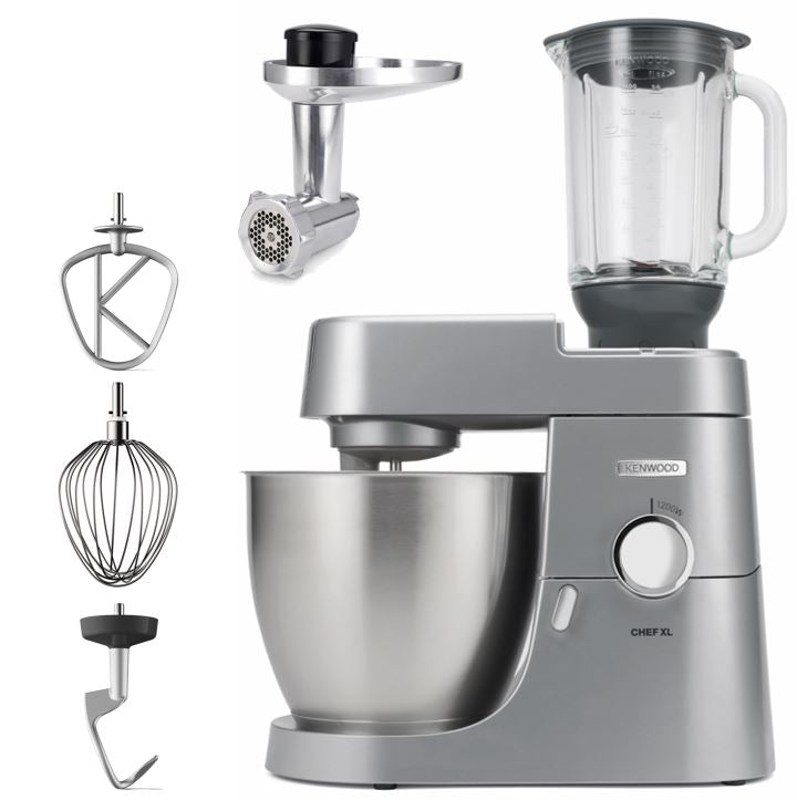 Robot Pâtissier - Chef XL - 6,7L - Argent