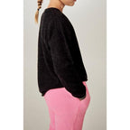 American Vintage - Pull ML Col Rond - Charbon Chine - Enfant