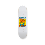 Keith Haring's Crack Down skateboard art by the skateroom