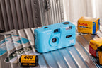 Appareil Photo Argentique - M35 - Bleu - 2 Pellicules Couleur Offertes - Kodak