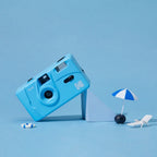 Appareil Photo Argentique - M35 - Bleu - 2 Pellicules Couleur Offertes - Kodak