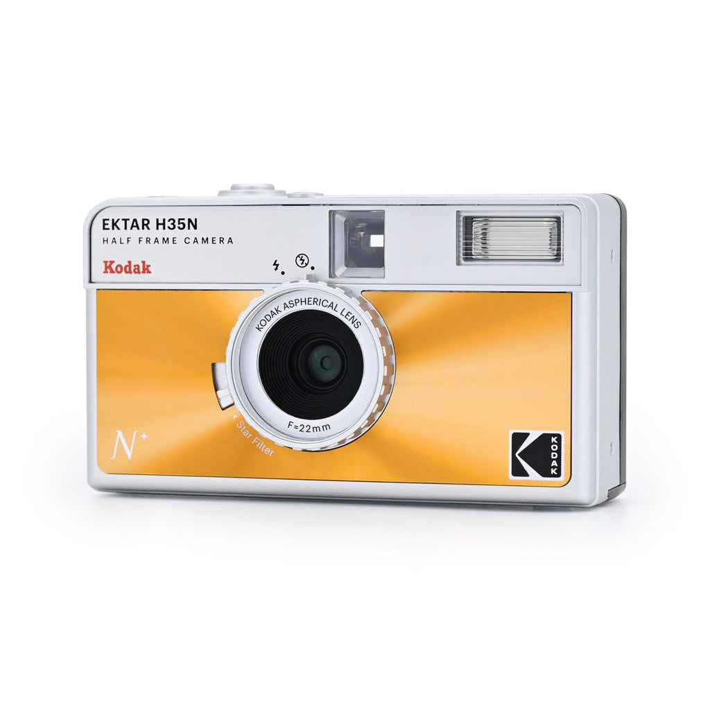 Appareil Argentique - EKTAR H35N - Orange Glacé - 2 Pellicules Couleur Offertes - Kodak