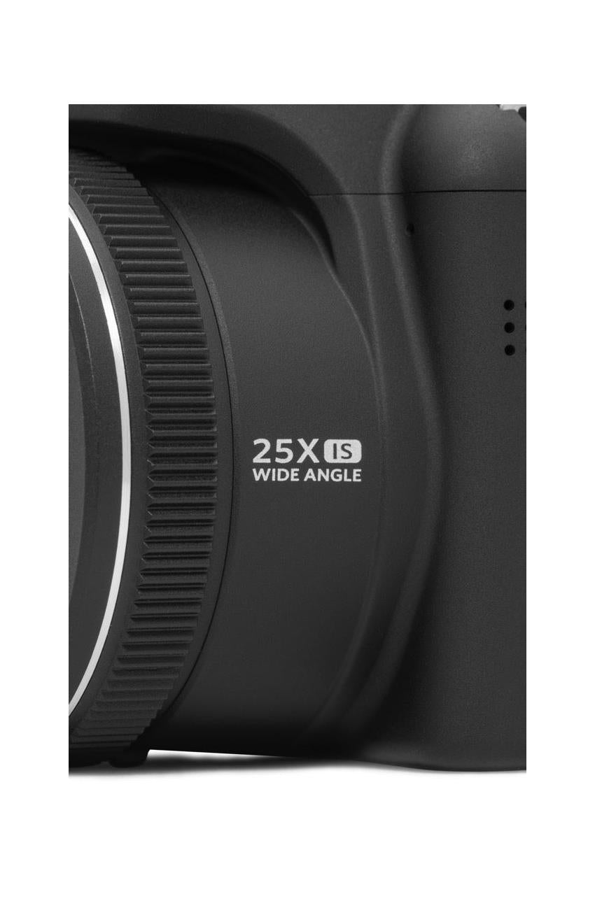 Appareil Photo Bridge Pixpro Az255 - Zoom Optique 25X - Black - Carte SD & Housse Offertes - Kodak
