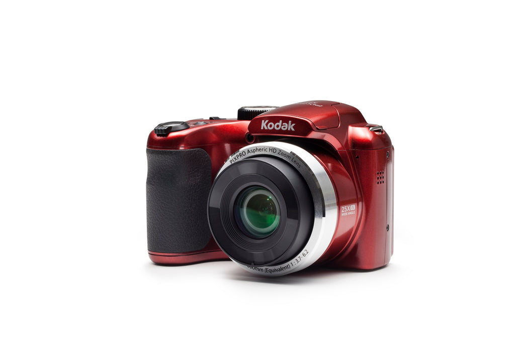 Appareil Photo Bridge Pixpro Az255 - Zoom Optique 25X - Red - Carte SD & Housse Offertes - Kodak