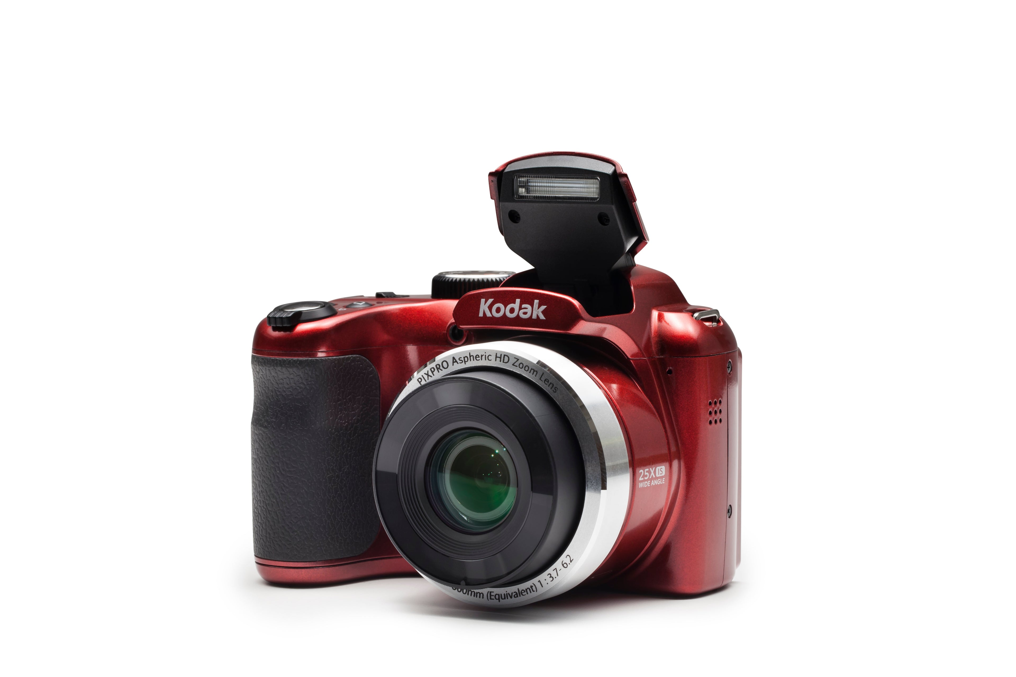 Appareil Photo Bridge Pixpro Az255 - Zoom Optique 25X - Red - Carte SD & Housse Offertes - Kodak