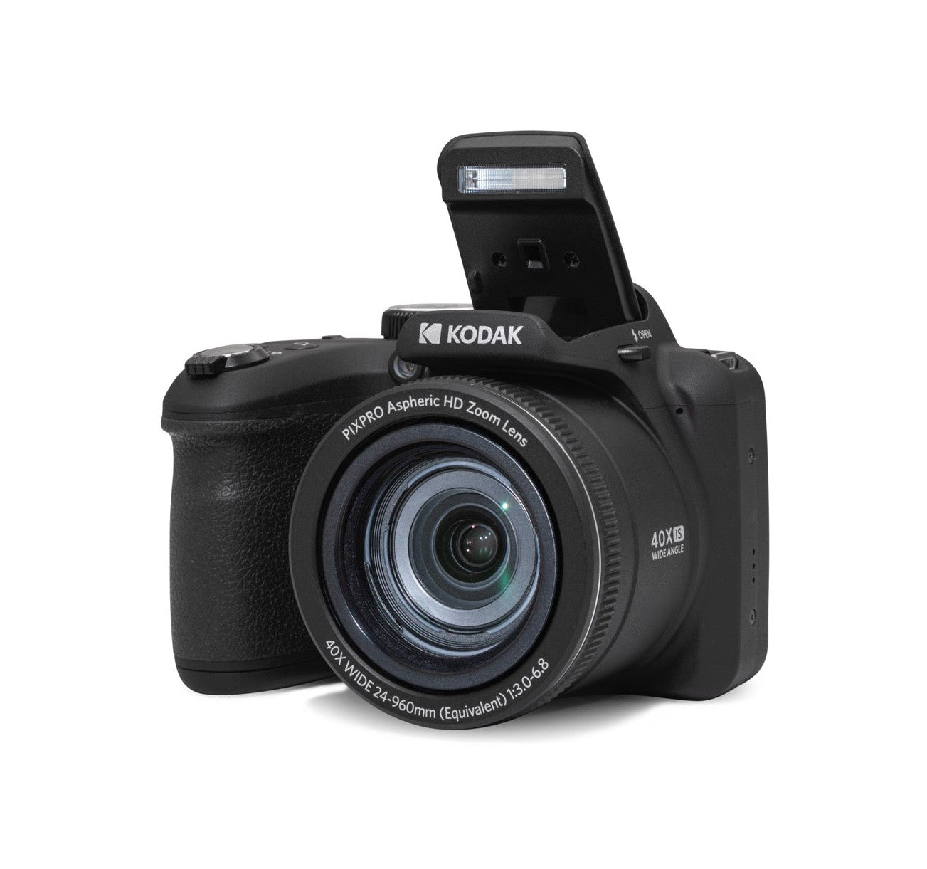 Appareil Photo Bridge Pixpro Az405 - Zoom Optique 40X - Noir - Carte SD & Housse Offertes - Kodak