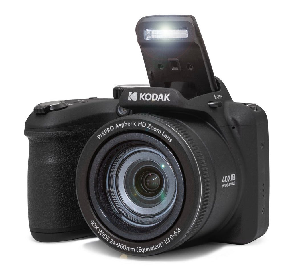 Appareil Photo Bridge Pixpro Az405 - Zoom Optique 40X - Noir - Carte SD & Housse Offertes - Kodak