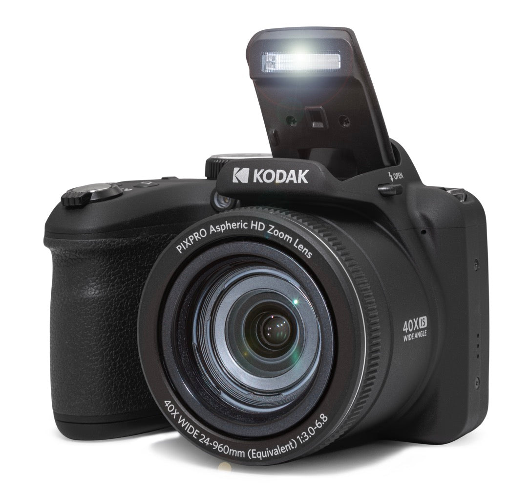 Appareil Photo Bridge Pixpro Az405 - Zoom Optique 40X - Noir - Carte SD & Housse Offertes - Kodak