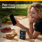 Mini Enceinte Bluetooth - Brix - Rouge - Kodak